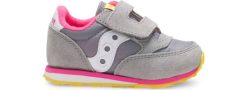 baby jazz hook & loop sneaker XB6V990 γκρι/ροζ Saucony