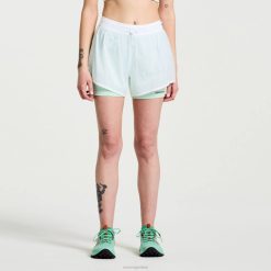 ανυψώστε 4 2-σε-1 κοντά XB6V824 άσπρο Saucony