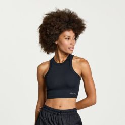 ανυψώστε το crop top XB6V772 μαύρος Saucony
