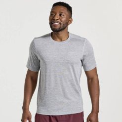 κοντομάνικο χρονόμετρο XB6V326 ανοιχτό γκρι ρείκι Saucony