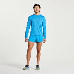 χρονόμετρο μακρυμάνικο XB6V339 γαλάζιο ρείκι Saucony